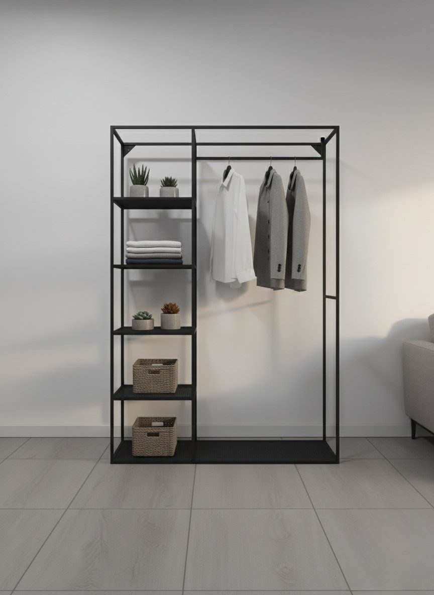 Regał na ubrania LOFT Frame 120cm